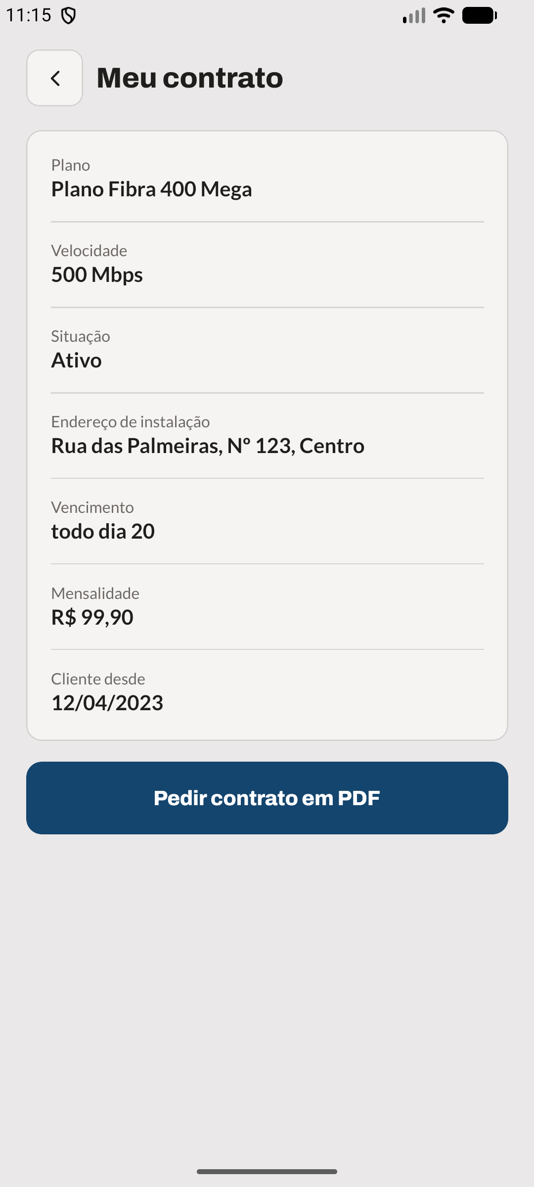 Meu contrato