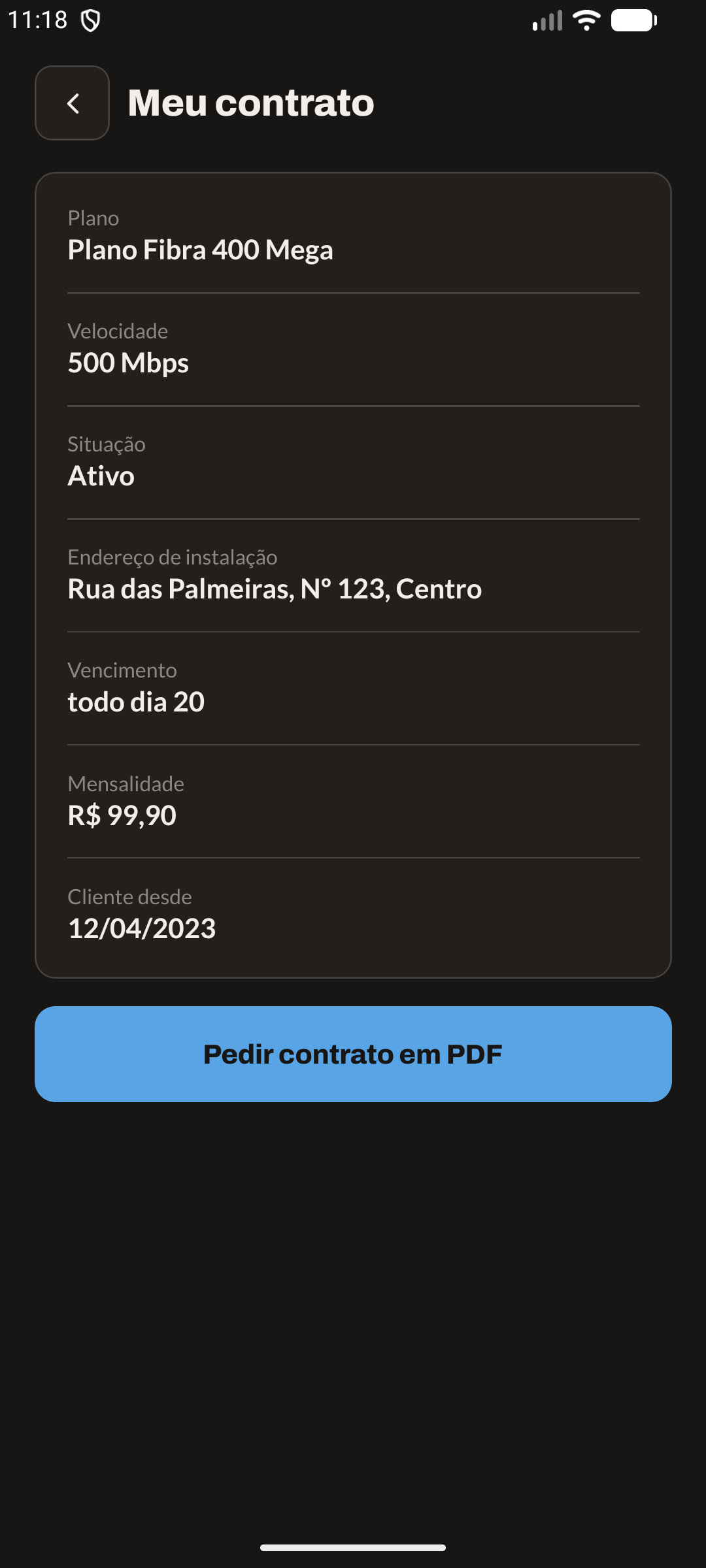 Meu contrato (modo escuro)